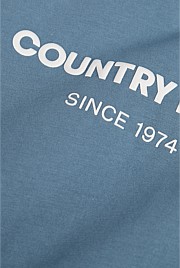 Australian Cotton Contrast Logo T-Shirt