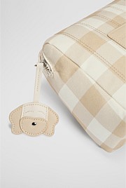 Gingham Cosmetic Case