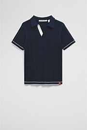 Organically Grown Cotton Knit Polo