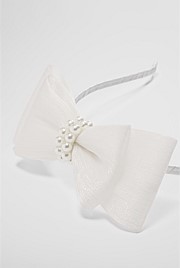 Shimmer Bow Headband