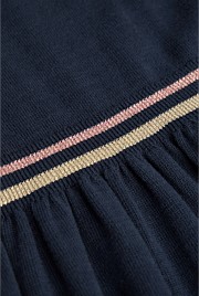 Organically Grown Cotton Pop Stripe Knit Dress