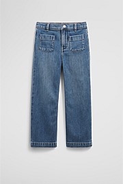 High Rise Pocket Jean