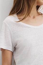 Linen Jersey T-Shirt