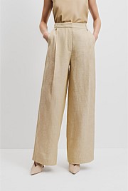 Organically Grown Linen Yarn Dyed Pant