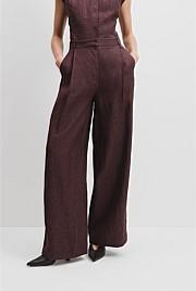 Organically Grown Linen Yarn Dyed Pant