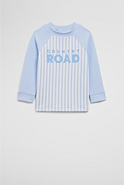 Stripe Logo Rash Vest