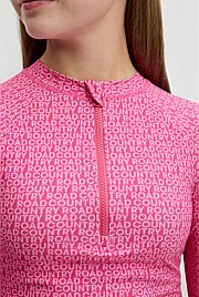 Teen Recycled Nylon Blend Long Sleeve Branded Rash Top