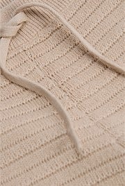 Organically Grown Cotton Pointelle Knit Pant