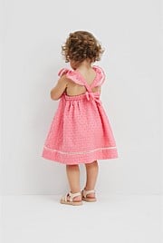 Broderie Frill Dress