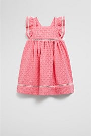 Broderie Frill Dress