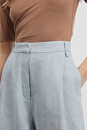 Organically Grown Linen Yarn Dyed Pant