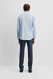 Tailored Fit Cotton Blend Stretch Shirt