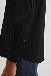 Tailored Fit Cotton Blend Stretch Shirt