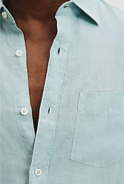 Regular Fit Organically Grown Linen Shirt