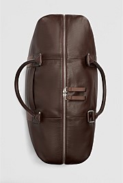 Leather Weekender