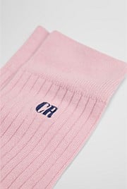 Australian Cotton Blend CR Rib Crew Sock