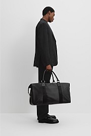 Leather Weekender