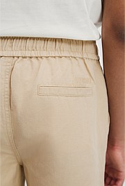 Teen Cotton Linen Short