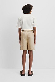 Teen Cotton Linen Short