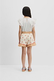 Pansy Frill Short