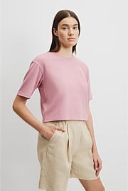 Australian Cotton Cropped T-Shirt