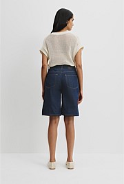 Denim Bermuda Short