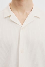 Australian Cotton Textured Short Sleeve Shirt