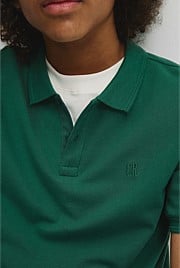 Teen Recycled Cotton Blend Polo Shirt