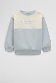 Australian Cotton Splice Logo Sweat