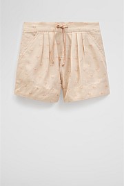 Berry Linen Short