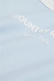 Australian Cotton Contrast Logo T-Shirt