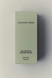 Australian Made Saltbush & Hinoki Wood Body Cleanser 500mL