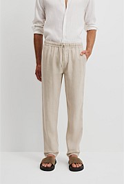 Relaxed Fit Organically Grown Linen Jogger