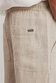 Relaxed Fit Organically Grown Linen Jogger