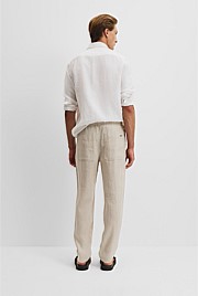 Relaxed Fit Organically Grown Linen Jogger