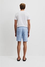 Organically Grown Linen Drawcord Short