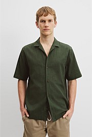 Short Sleeve Cotton Slub Shirt