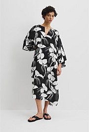 Organically Grown Cotton Print Kaftan