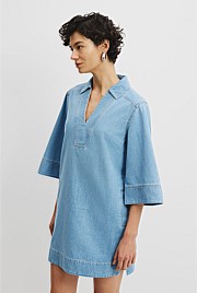 Chambray Popover Dress