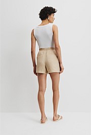 Organically Grown Linen Relaxed Short