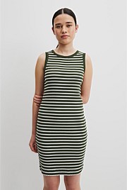 Teen Rib Knit Tank Dress