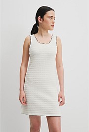 Teen Organically Grown Cotton Textured Knit Dress