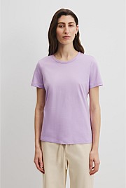 Australian Cotton Slub Short Sleeve T-Shirt