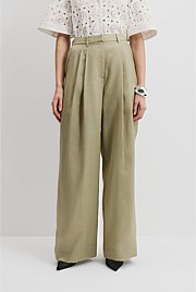 Fluid Pleat Pant