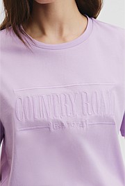 Verified Australian Cotton Heritage Embroidered T-Shirt