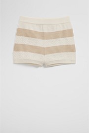 Organically Grown Cotton Wavy Knit Short