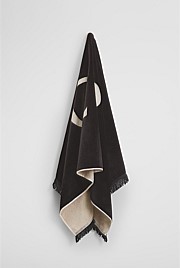 Verified Australian Cotton CR Logo Beach Towel