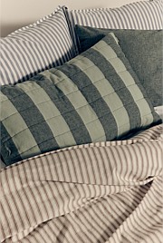 Brae Australian Cotton Stripe Queen Quilt Cover