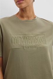 Verified Australian Cotton Heritage Embroidered T-Shirt