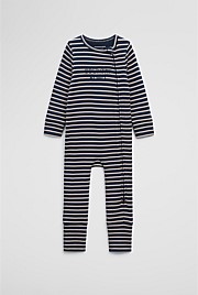 Organically Grown Cotton Waffle Jumpsuit